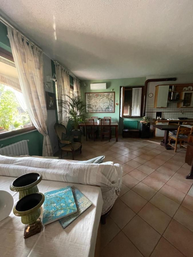 Il Giardino Di Emilia - Intero Appartamento In Villa Con Giardino Privato E Piscina Estiva Pontirolo Nuovo Exteriör bild